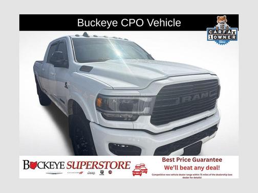 Bright White Clearcoat 2022 RAM 2500 Laramie Mega Cab 4x4 6'4' Box