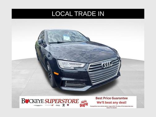 Brilliant Black 2017 Audi A4 2.0T Premium Plus