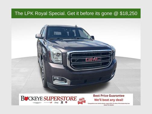 Iridium Metallic 2016 GMC Yukon SLE