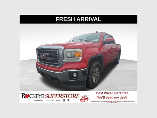 Fire Red 2015 GMC Sierra 1500 SLE