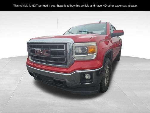 Fire Red 2015 GMC Sierra 1500 SLE