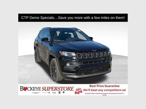 Diamond Black Crystal Pearlcoat 2026 Jeep Compass Latitude