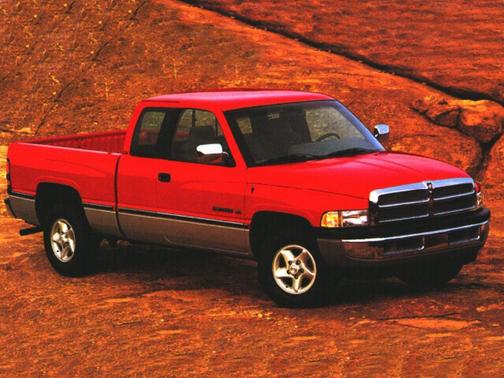 Black 1997 Dodge Ram 1500