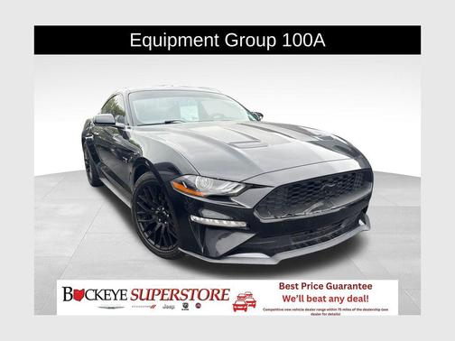 Shadow Black 2018 Ford Mustang EcoBoost