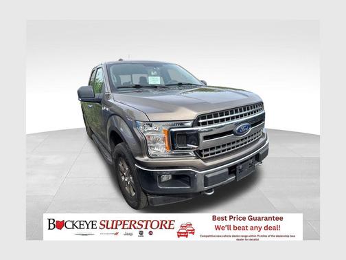 Stone Gray 2018 Ford F-150 XLT