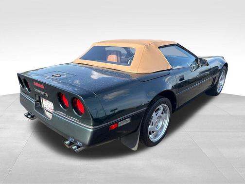 Green 1990 Chevrolet Corvette Base