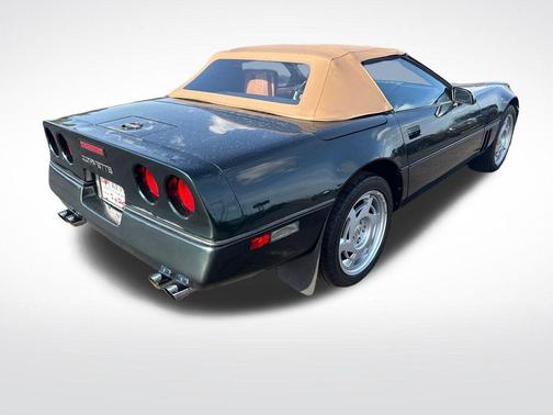 Green 1990 Chevrolet Corvette Base