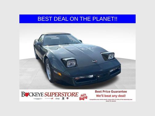 Green 1990 Chevrolet Corvette Base