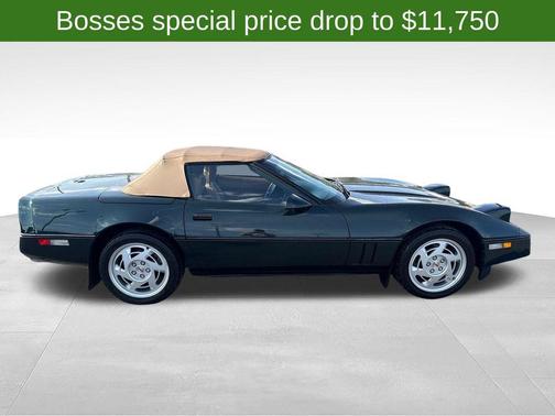 Green 1990 Chevrolet Corvette Base
