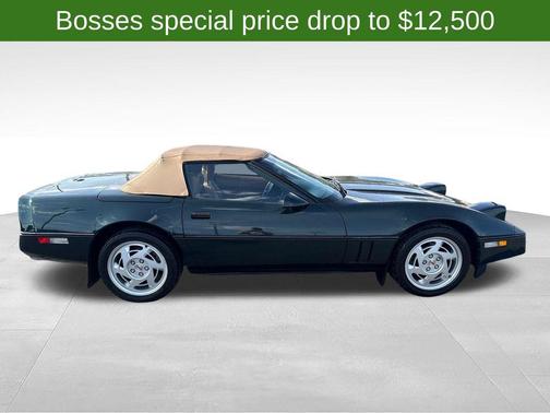 Green 1990 Chevrolet Corvette Base