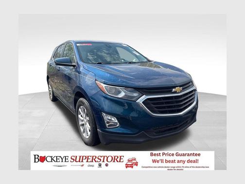 Pacific Blue Metallic 2021 Chevrolet Equinox 1LT