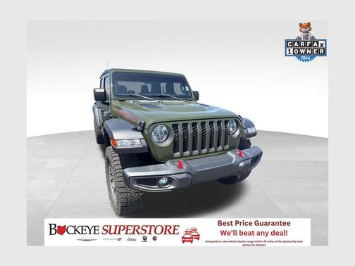 Sarge Green Clearcoat 2022 Jeep Gladiator Rubicon