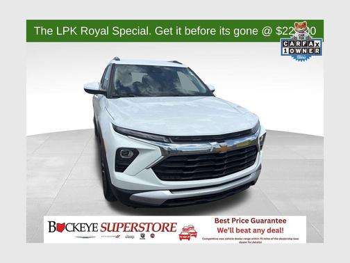 Summit White 2024 Chevrolet Trailblazer LT
