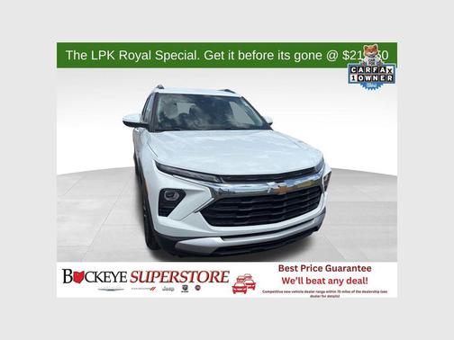 Summit White 2024 Chevrolet Trailblazer LT