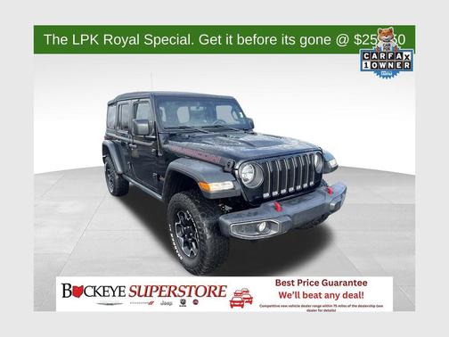 Black Clearcoat 2023 Jeep Wrangler Rubicon