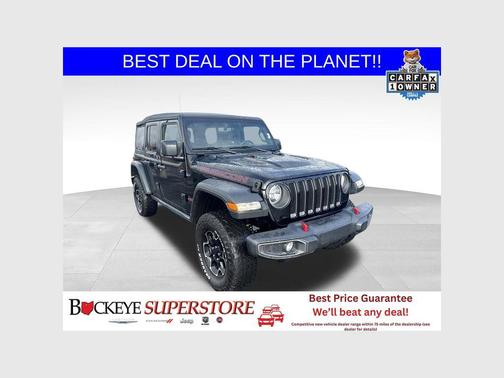 Black Clearcoat 2023 Jeep Wrangler Rubicon