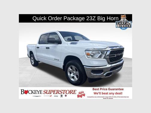 Bright White Clearcoat 2023 RAM 1500 Big Horn/Lone Star