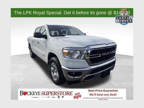 Bright White Clearcoat 2020 RAM 1500 Big Horn/Lone Star