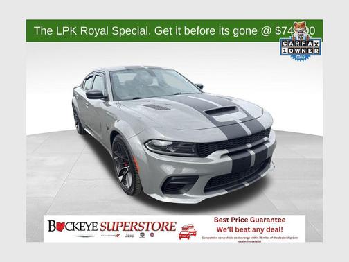 Destroyer Gray Clearcoat 2023 Dodge Charger SRT Hellcat Widebody Jailbreak
