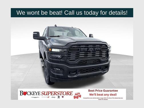 Ceramic White 2026 RAM 3500 Tradesman Regular Cab 4x4 8' Box