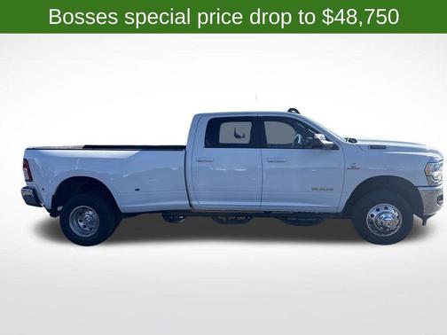 Bright White Clearcoat 2021 RAM 3500 Big Horn Crew Cab 4x4 8' Box