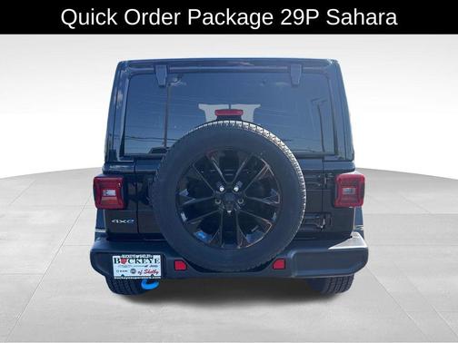 Black Clearcoat 2023 Jeep Wrangler 4xe Sahara