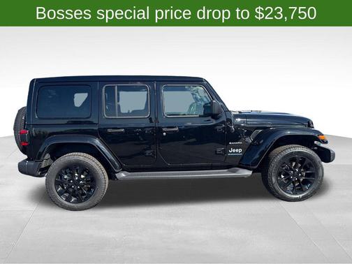 Black Clearcoat 2023 Jeep Wrangler 4xe Sahara