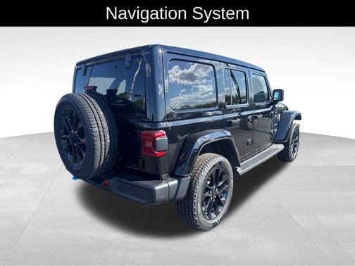 Black Clearcoat 2023 Jeep Wrangler 4xe Sahara