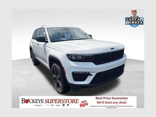 Bright White Clearcoat 2023 Jeep Grand Cherokee Limited