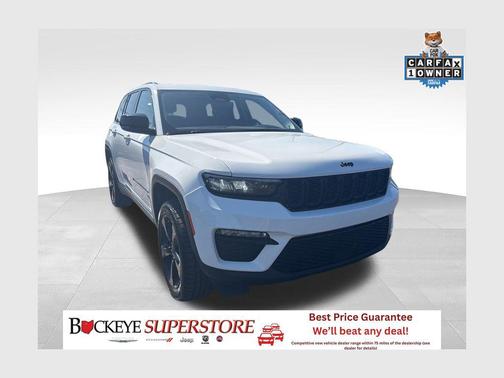Bright White Clearcoat 2023 Jeep Grand Cherokee Limited