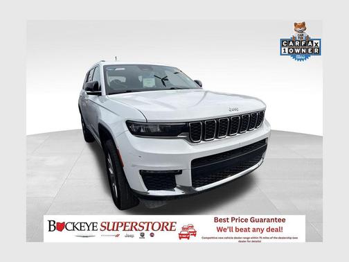 Bright White Clearcoat 2022 Jeep Grand Cherokee L Limited