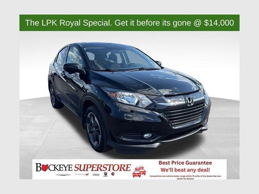 Crystal Black Pearl 2018 Honda HR-V EX
