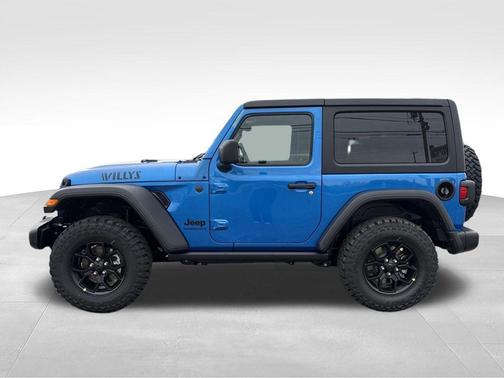 Hydro Blue Pearlcoat 2026 Jeep Wrangler Willys