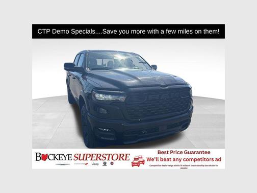 Diamond Black Crystal Pearlcoat 2026 RAM 1500 Big Horn/Lone Star