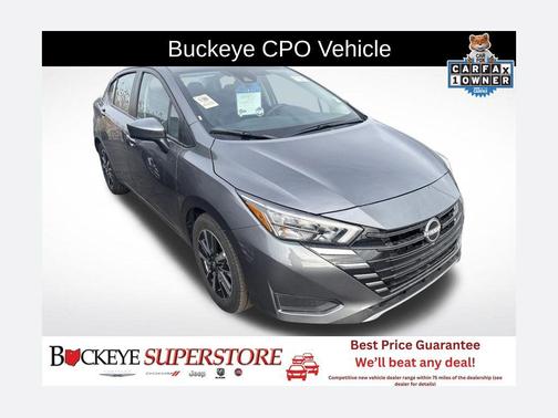 Gun Metallic 2025 Nissan Versa 1.6 SV