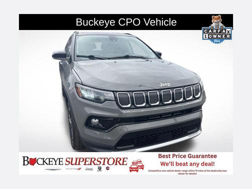 Sting-Gray Clearcoat 2022 Jeep Compass Limited