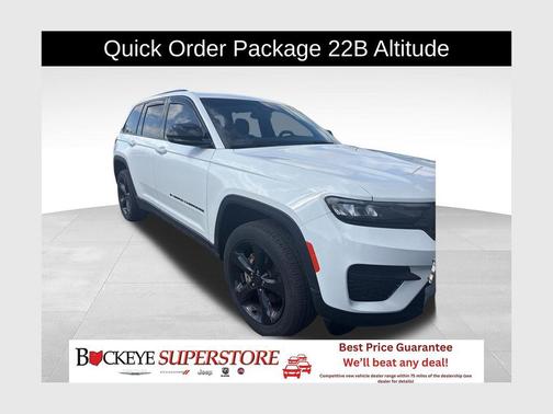 Bright White Clearcoat 2022 Jeep Grand Cherokee Altitude
