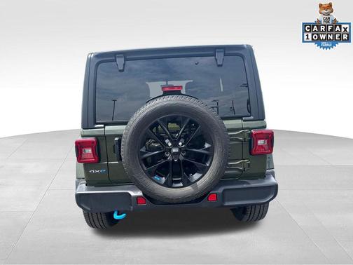 Sarge Green Clearcoat 2023 Jeep Wrangler 4xe Sahara