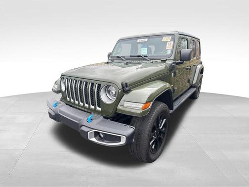 Sarge Green Clearcoat 2023 Jeep Wrangler 4xe Sahara