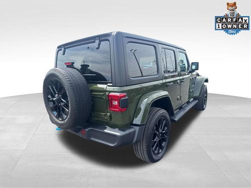 Sarge Green Clearcoat 2023 Jeep Wrangler 4xe Sahara