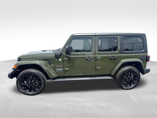 Sarge Green Clearcoat 2023 Jeep Wrangler 4xe Sahara