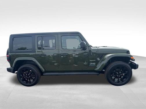 Sarge Green Clearcoat 2023 Jeep Wrangler 4xe Sahara