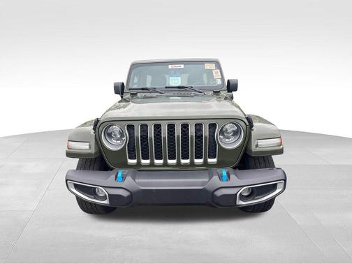 Sarge Green Clearcoat 2023 Jeep Wrangler 4xe Sahara