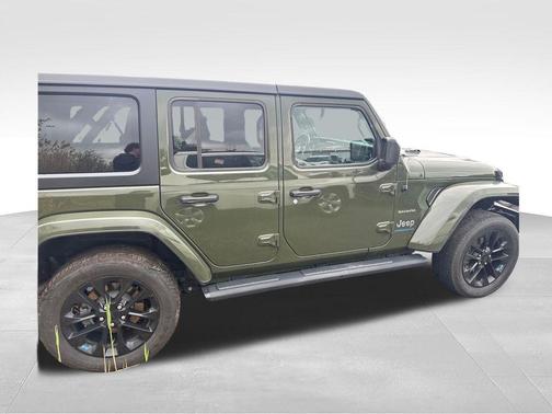 Sarge Green Clearcoat 2023 Jeep Wrangler 4xe Sahara