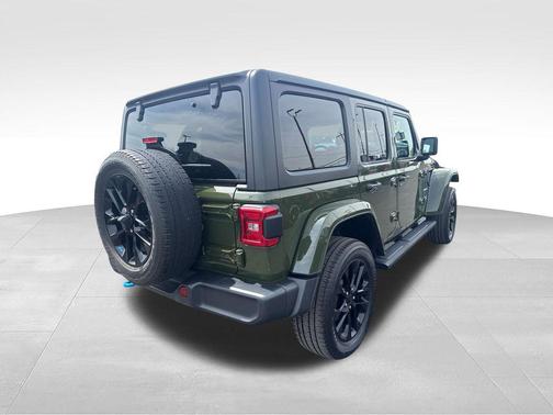 Sarge Green Clearcoat 2023 Jeep Wrangler 4xe Sahara