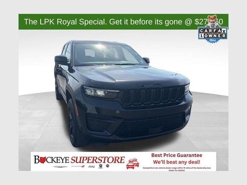 Diamond Black Crystal Pearlcoat 2023 Jeep Grand Cherokee Altitude
