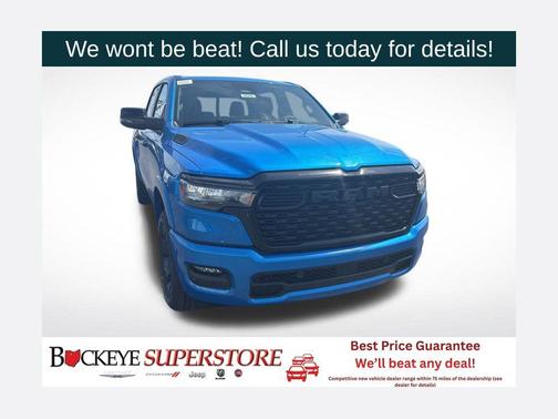 Hydro Blue Pearlcoat 2026 RAM 1500 Big Horn/Lone Star