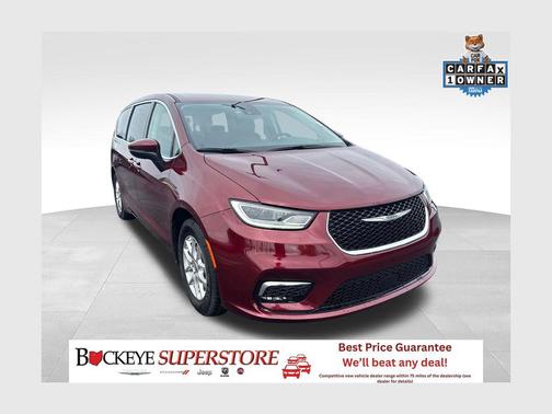 Velvet Red Pearlcoat 2023 Chrysler Pacifica Touring L