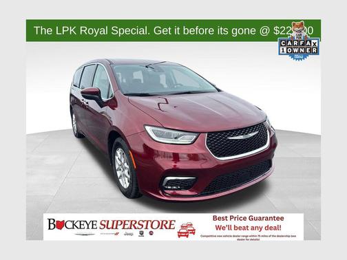 Velvet Red Pearlcoat 2023 Chrysler Pacifica Touring L