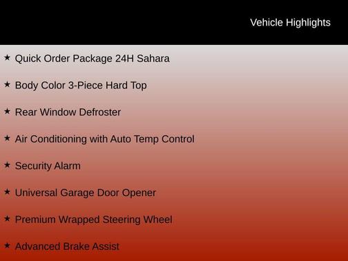 Reign 2026 Jeep Gladiator Sahara 4x4